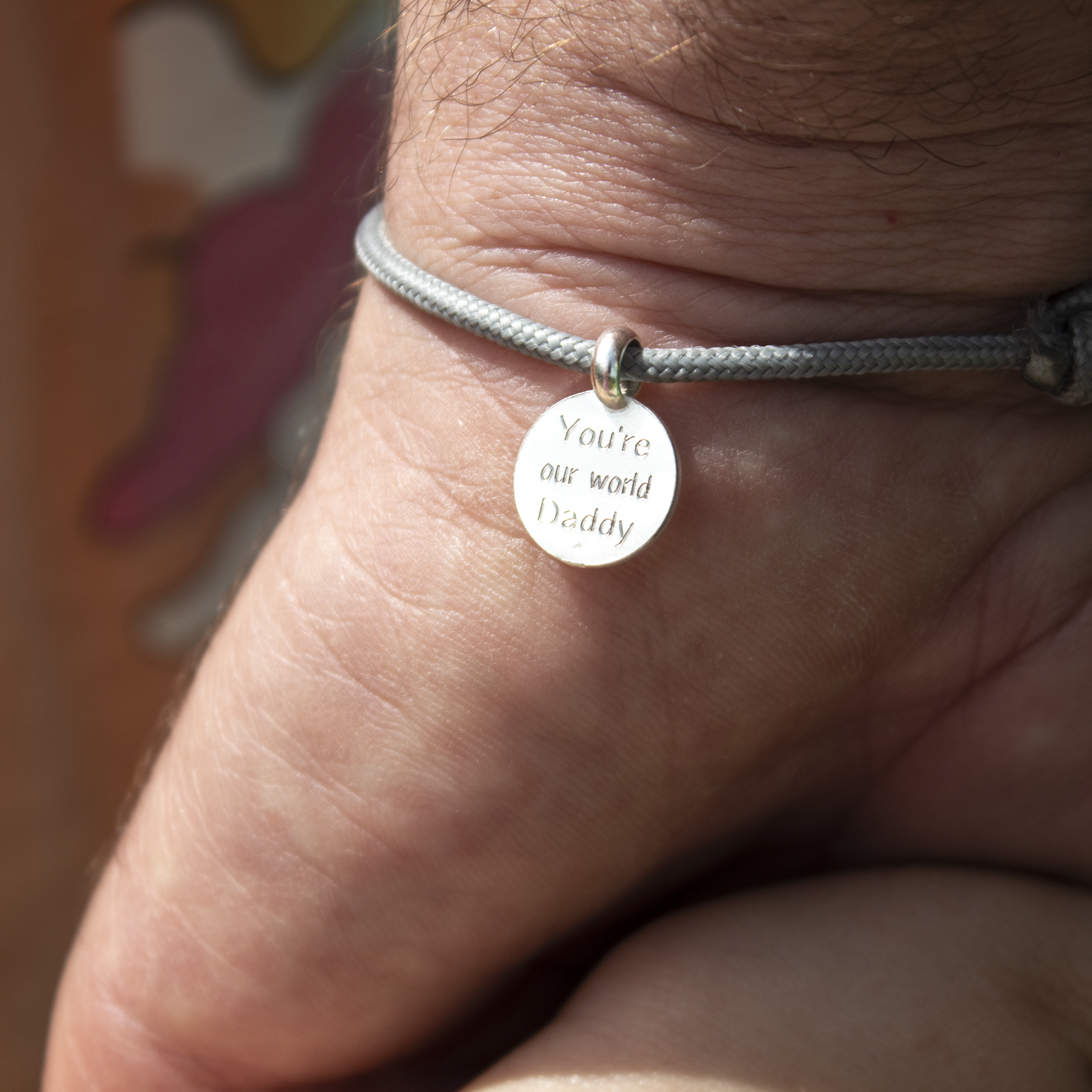 You're my world rope bracelet