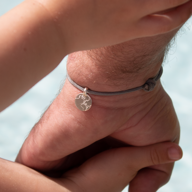 You're my world rope bracelet