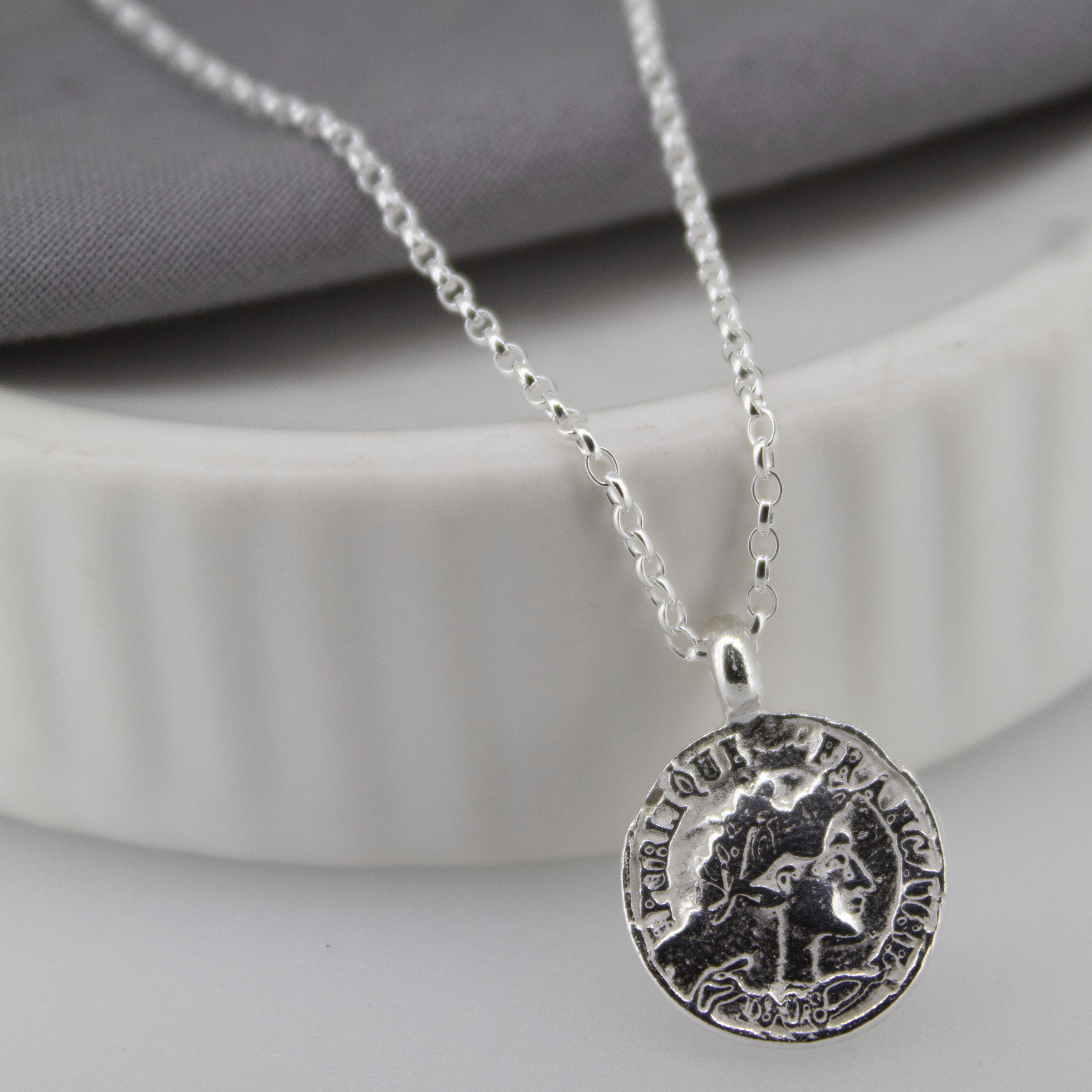 Roman Coin Necklace