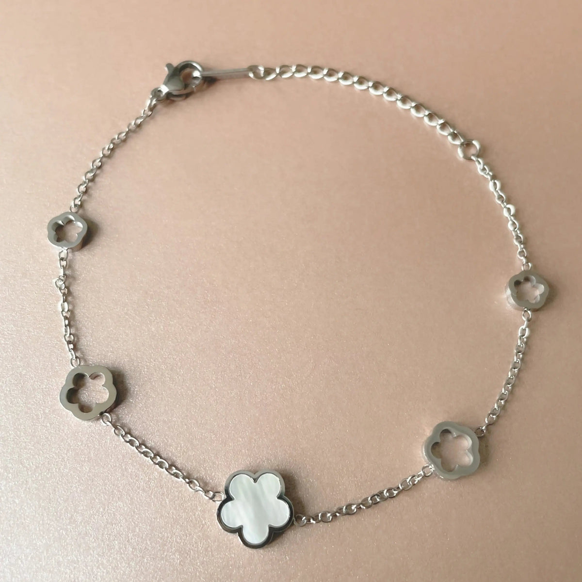 Melody Luxe versilbertes Armband