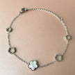 Melody Luxe versilbertes Armband