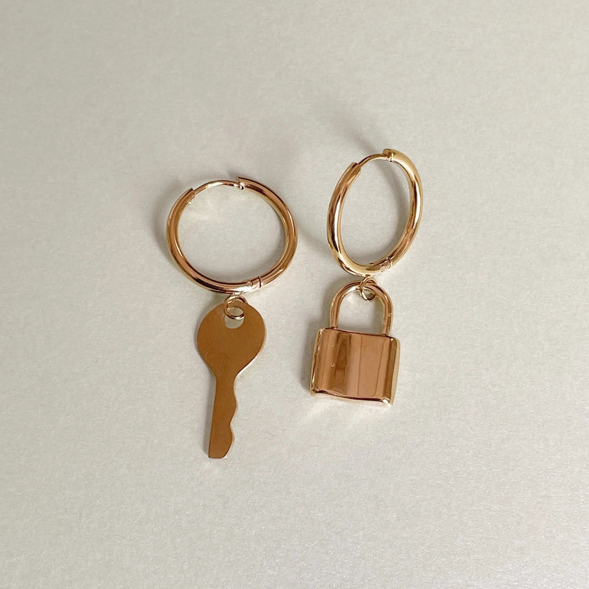 Hadleigh Luxe 18k Gold Plated Earrings look