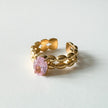 Rhiannon Luxe 18 Karat vergoldeter Ring