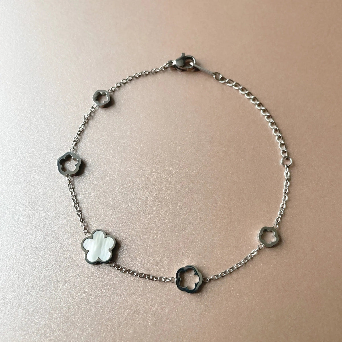 Melody Luxe versilbertes Armband