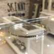 Full Skinny Personalised Bangle