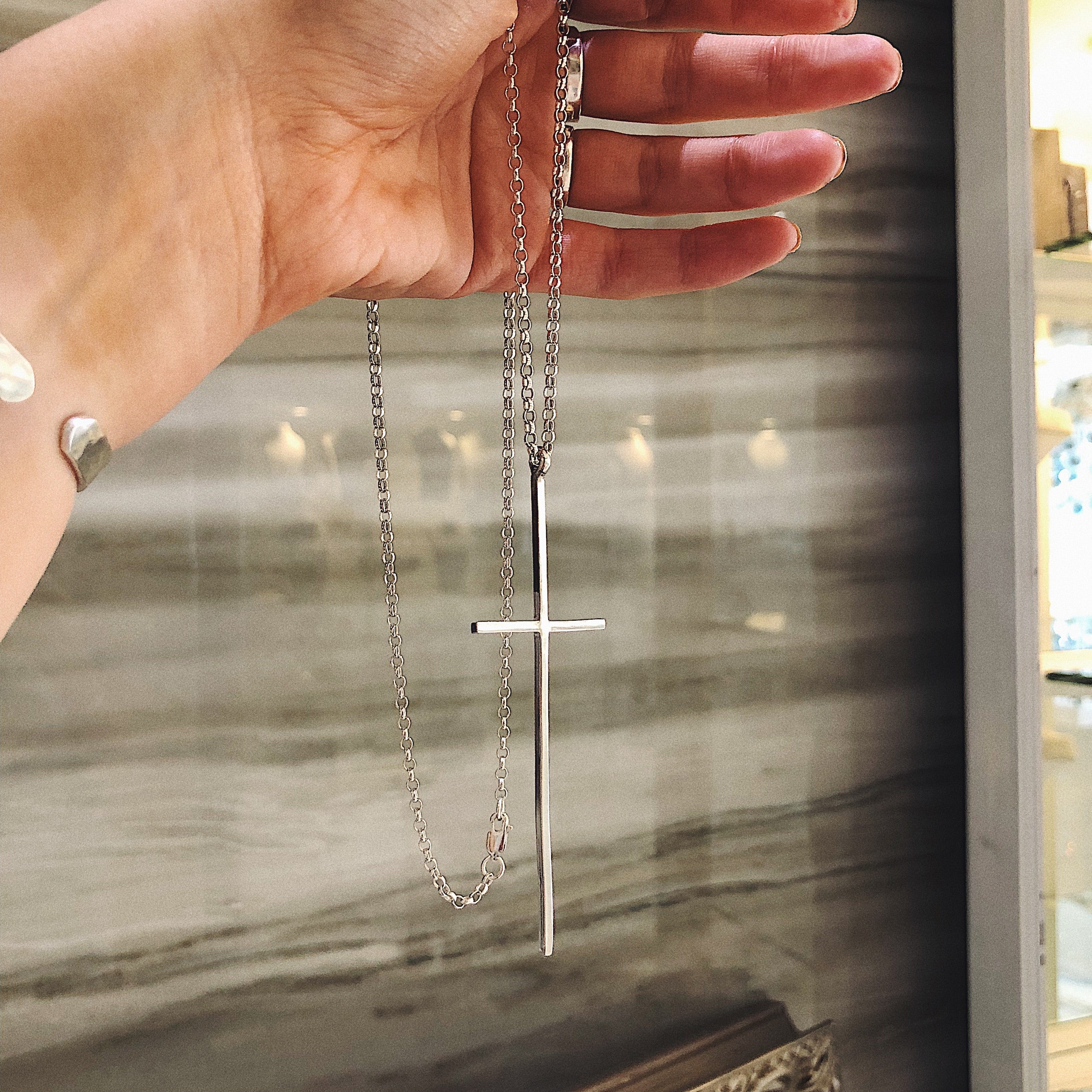 Large Cross necklace