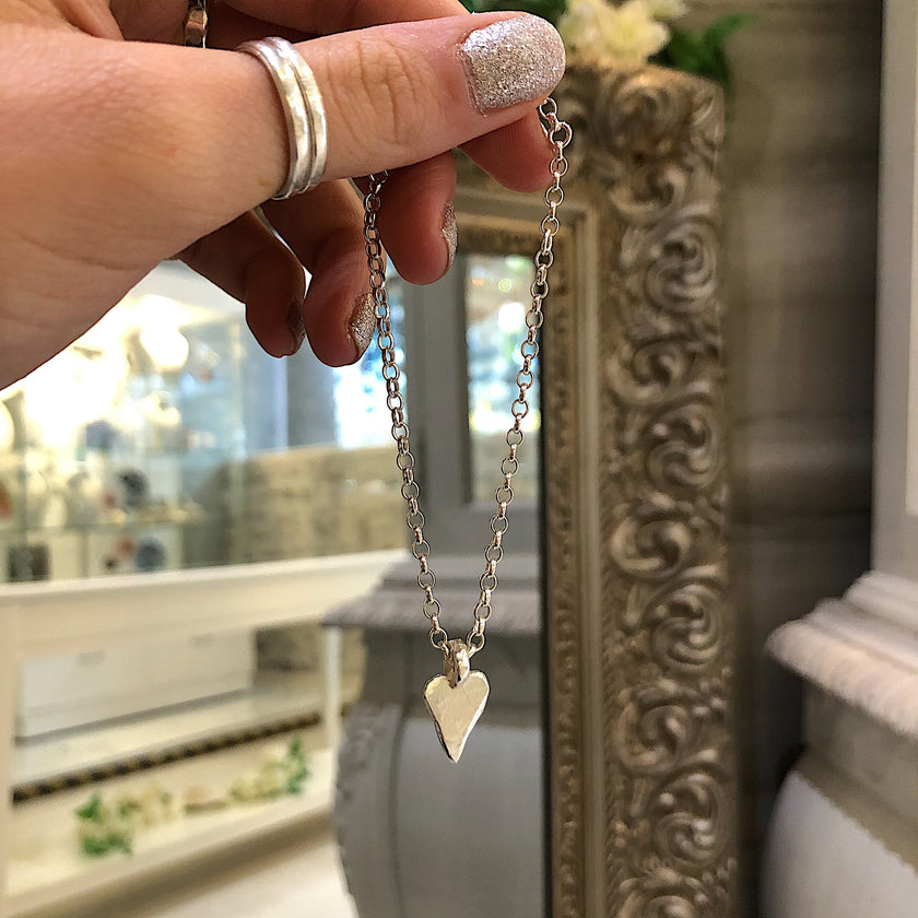 Heart Chain Bracelet