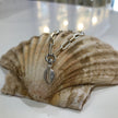 Pulsera de cadena con hojas