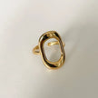 Cassidy Luxe 18 Karat vergoldeter Ring