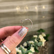 Mini Textured Hoops