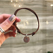 Personalised New Moon Rope Bracelet
