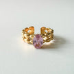 Rhiannon Luxe 18 Karat vergoldeter Ring
