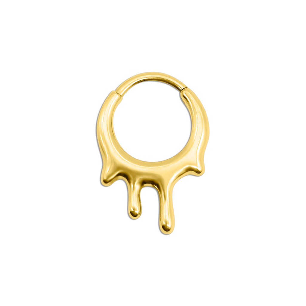 Bloodlust Septum Ring Gold