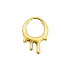 Bloodlust Septum Ring Gold