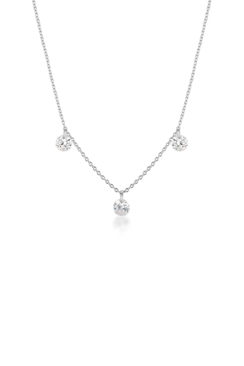 MIRAGE ETHEREAL NECKLACE SILVER