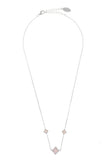 SYDNEY SOIRÉE FAIRWATER MOTHER OF PEARL DELUXE NECKLACE SILVER