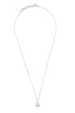 SYDNEY SOIRÉE  ELAINE CUSHION CUT PENDANT SILVER