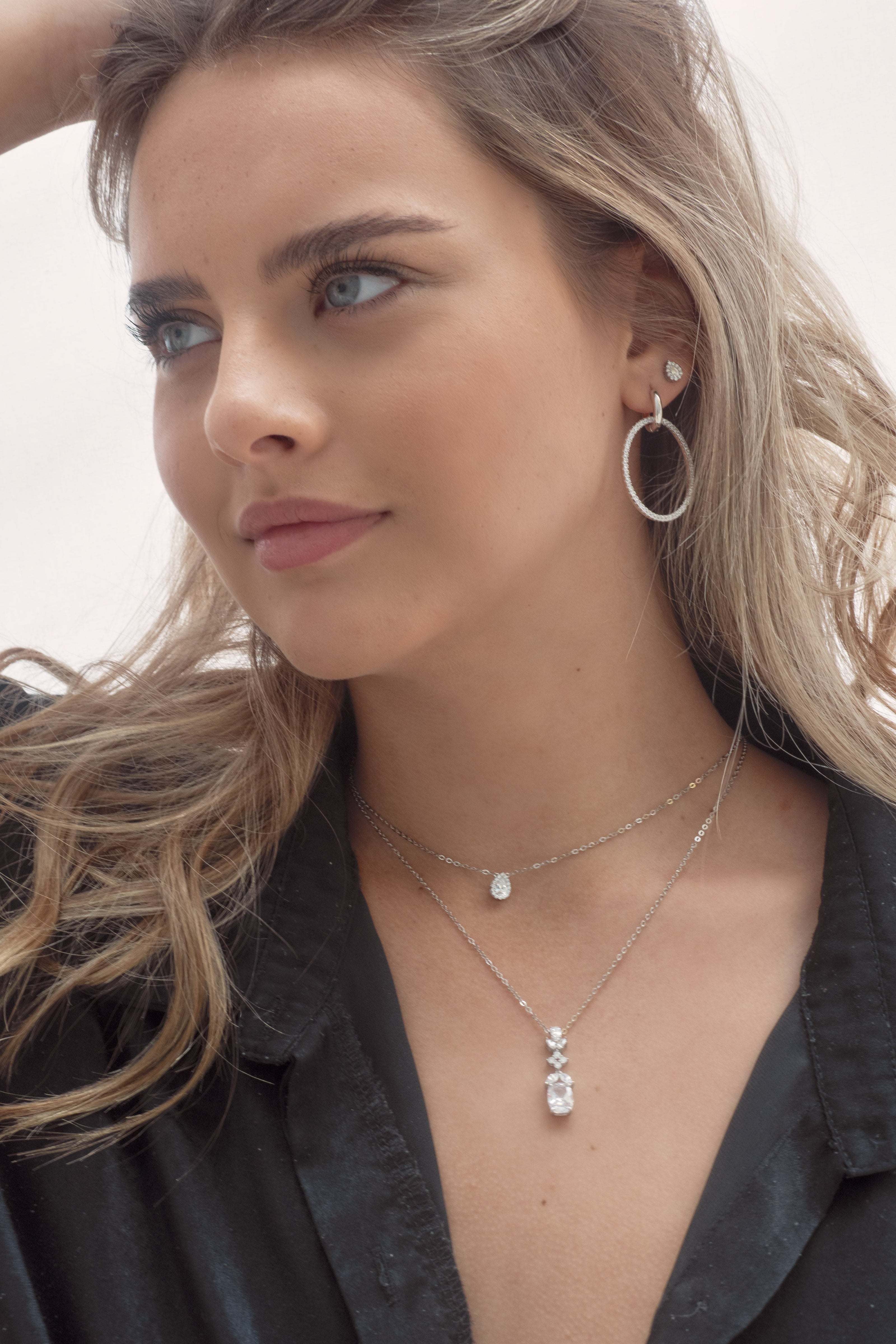 MONACO SILVER STUDS