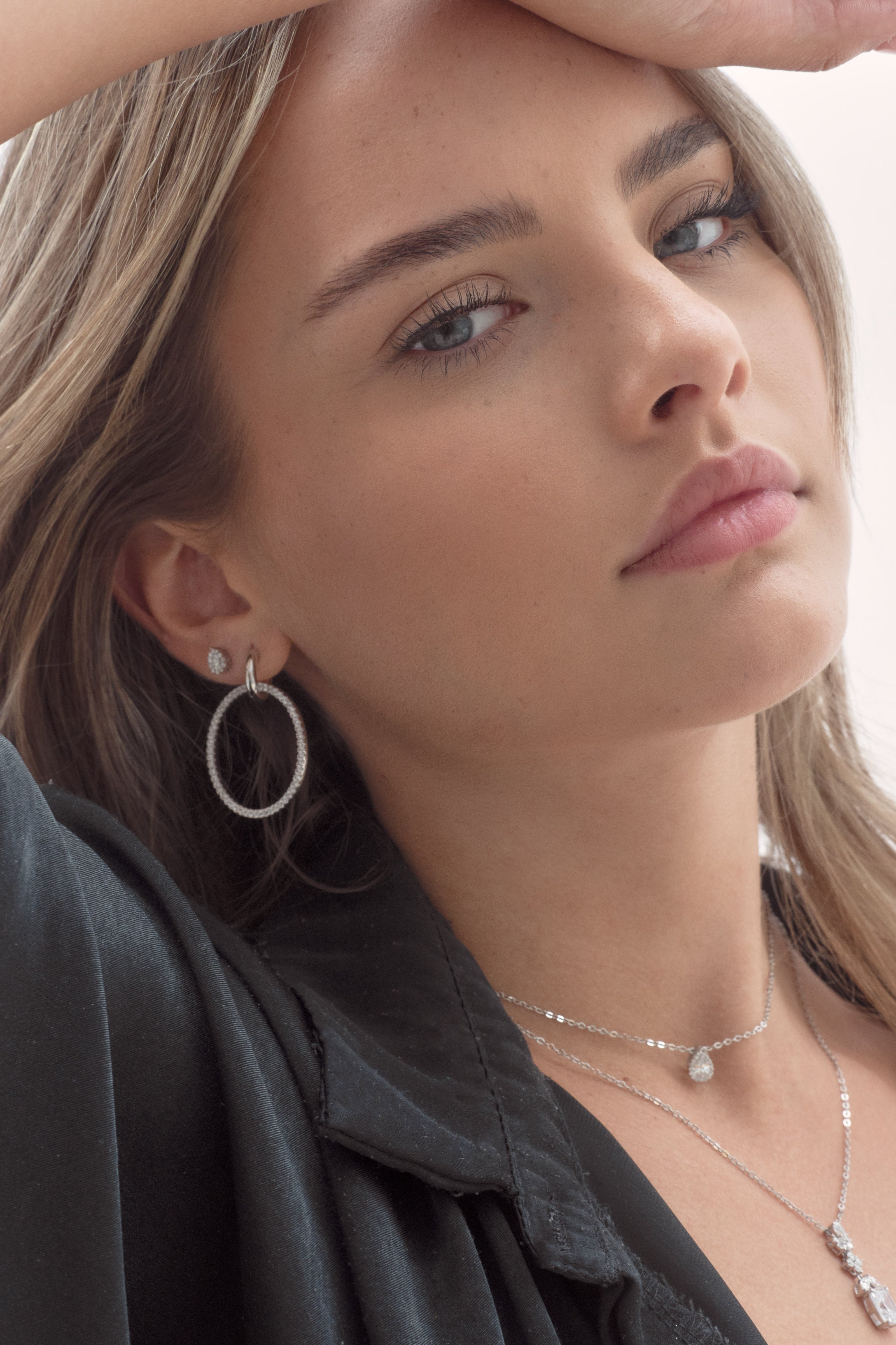 MONACO SILVER STUDS