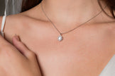 ICONIC BRIDAL ELOISE PENDANT SILVER