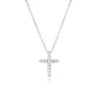 ROCK STAR CROSS SILVER PENDANT