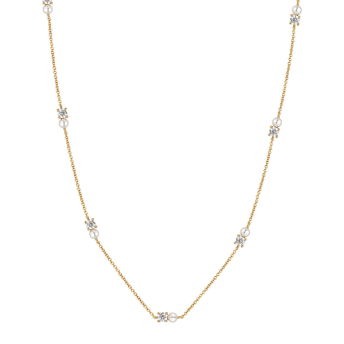 NOEL NIGHTS SNOW DROP NECKLACE GOLD