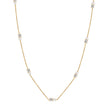 NOEL NIGHTS SNOW DROP NECKLACE GOLD