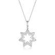 STAR NECKLACE SILVER