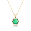 HEXAGON NECKLACE GOLD