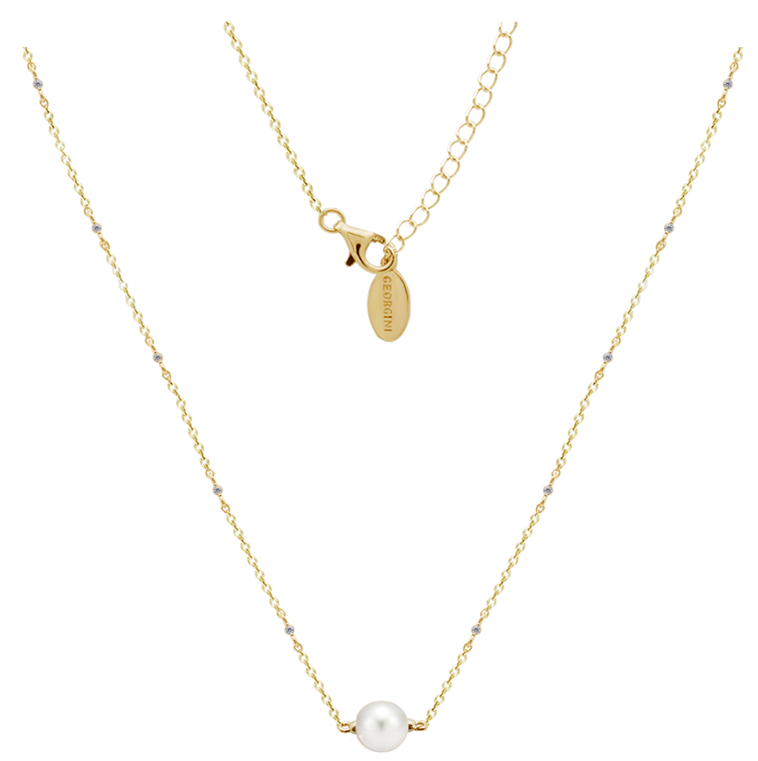 RED CARPET GLOBE NECKLACE GOLD