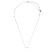 RED CARPET GLOBE NECKLACE SILVER