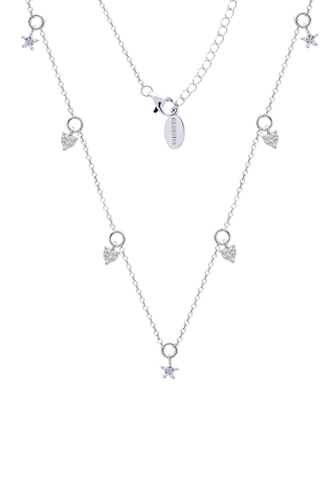 A CHRISTMAS JOURNEY CLARA NECKLACE SILVER