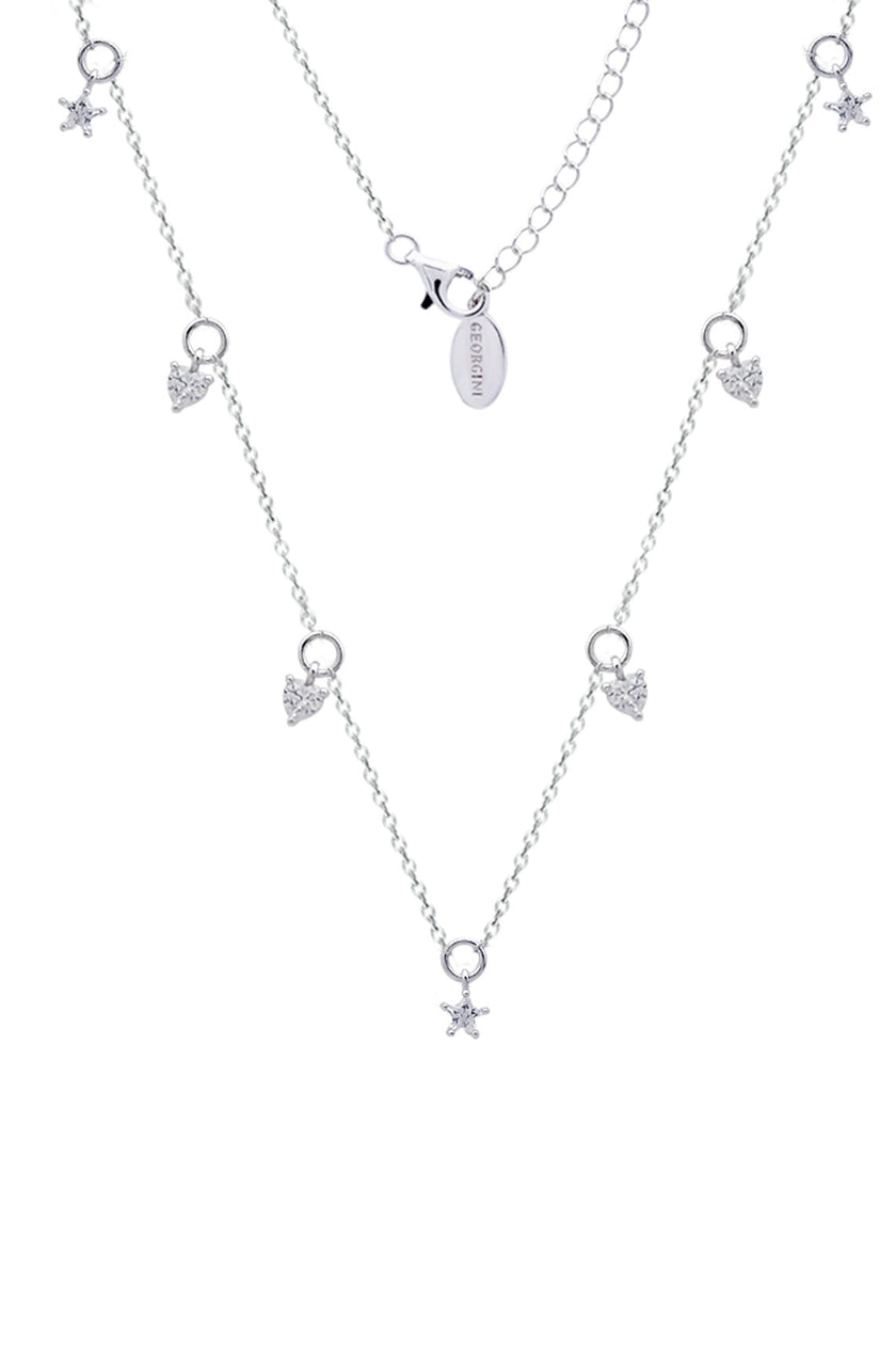 A CHRISTMAS JOURNEY CLARA NECKLACE SILVER