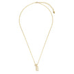 LUXURY LETTERS E INITIAL PENDANT GOLD