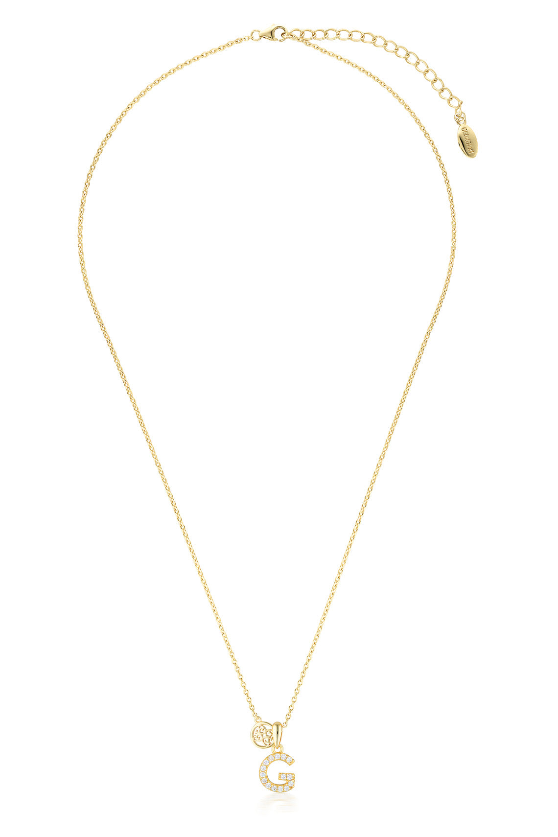 LUXURY LETTERS G INITIAL PENDANT GOLD