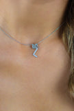 LUXURY LETTERS L INITIAL PENDANT SILVER