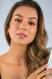 LUXURY LETTERS P INITIAL PENDANT GOLD