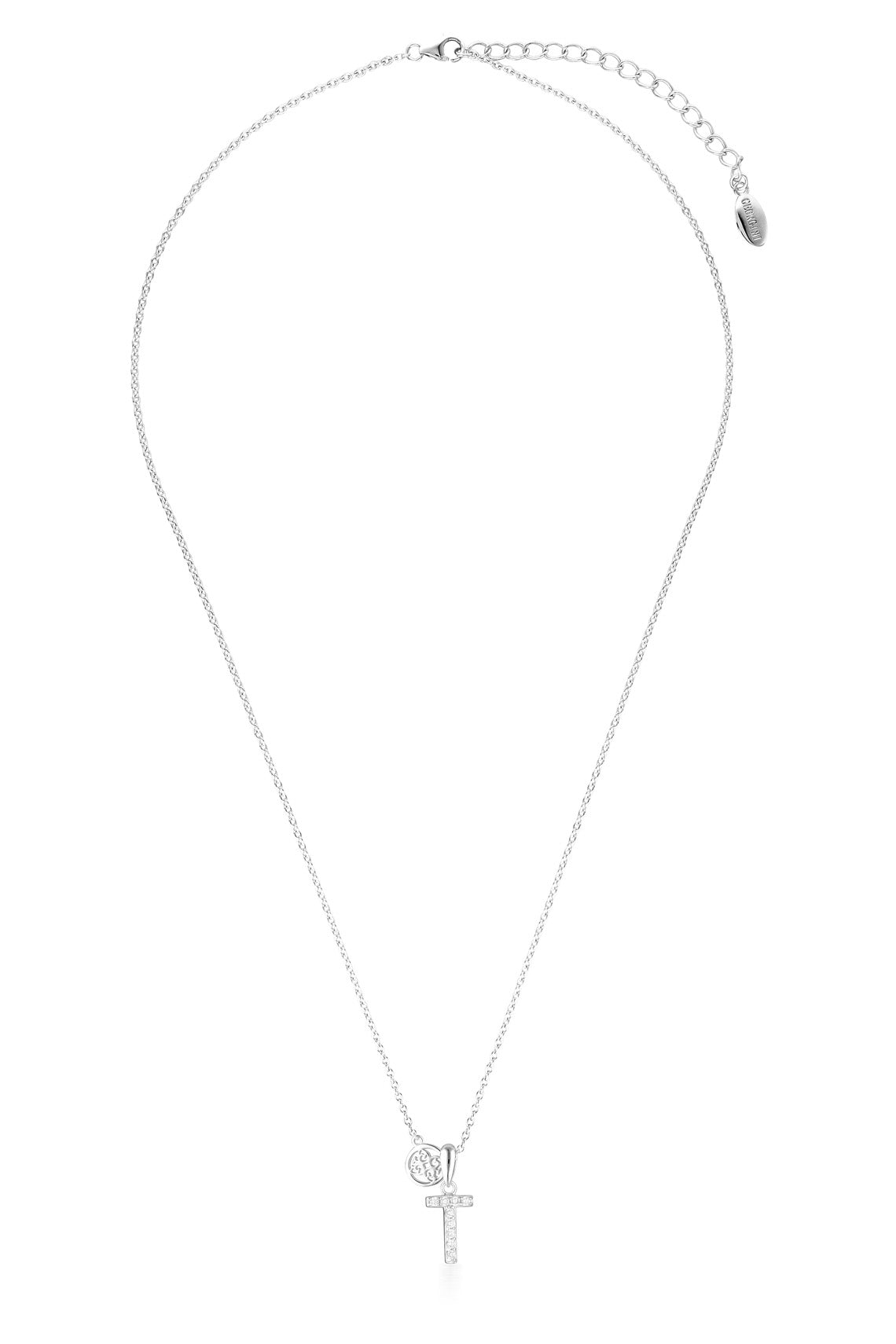 LUXURY LETTERS T INITIAL PENDANT SILVER