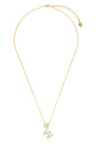 LUXURY LETTERS W INITIAL PENDANT GOLD