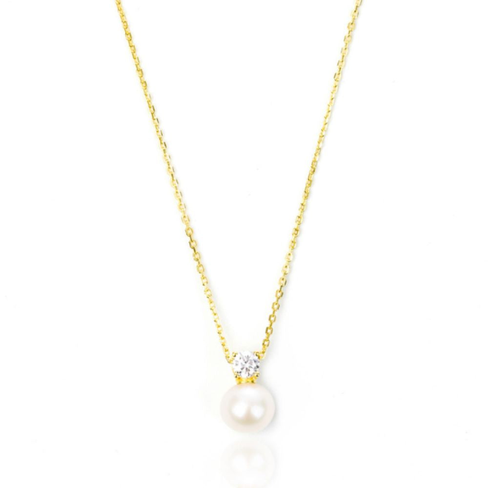 OCEANS NOOSA FRESHWATER PEARL NECKLACE GOLD