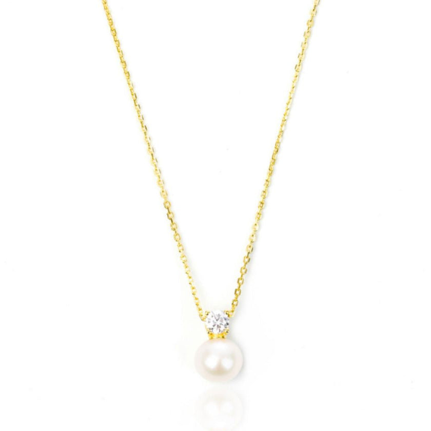 OCEANS NOOSA FRESHWATER PEARL NECKLACE GOLD
