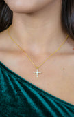 BAGUETTE CROSS GOLD
