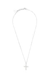 BAGUETTE CROSS SILVER