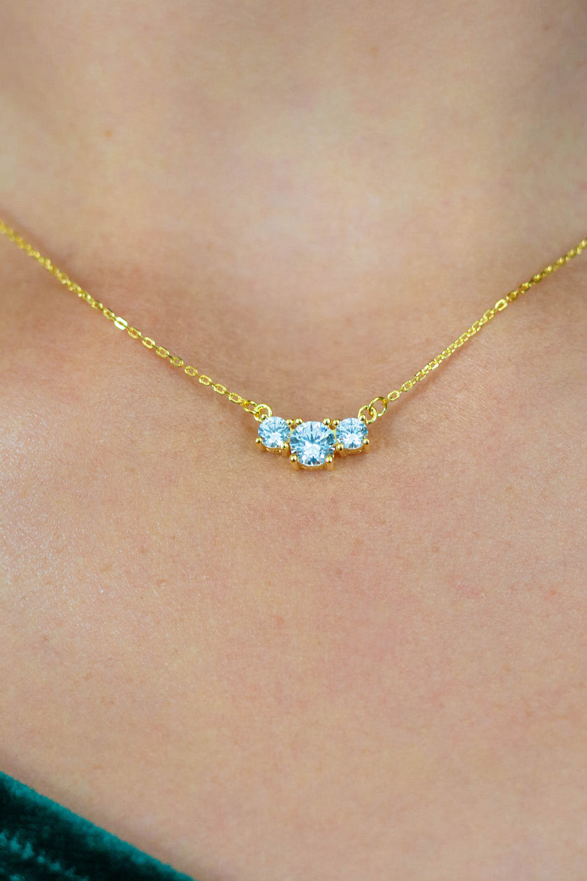 TRILOGY PENDANT GOLD