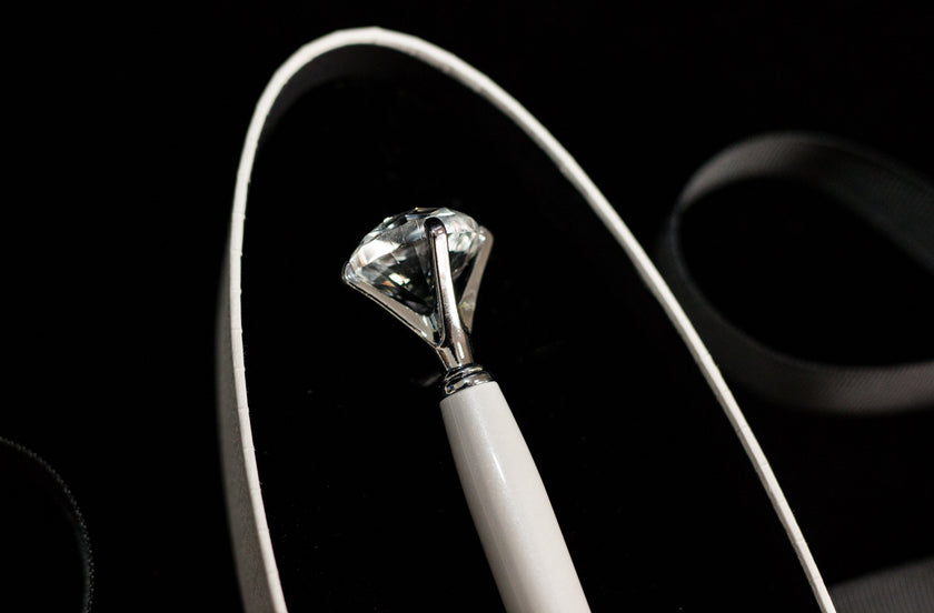 DIAMOND PEN ROSE GOLD / PEARL