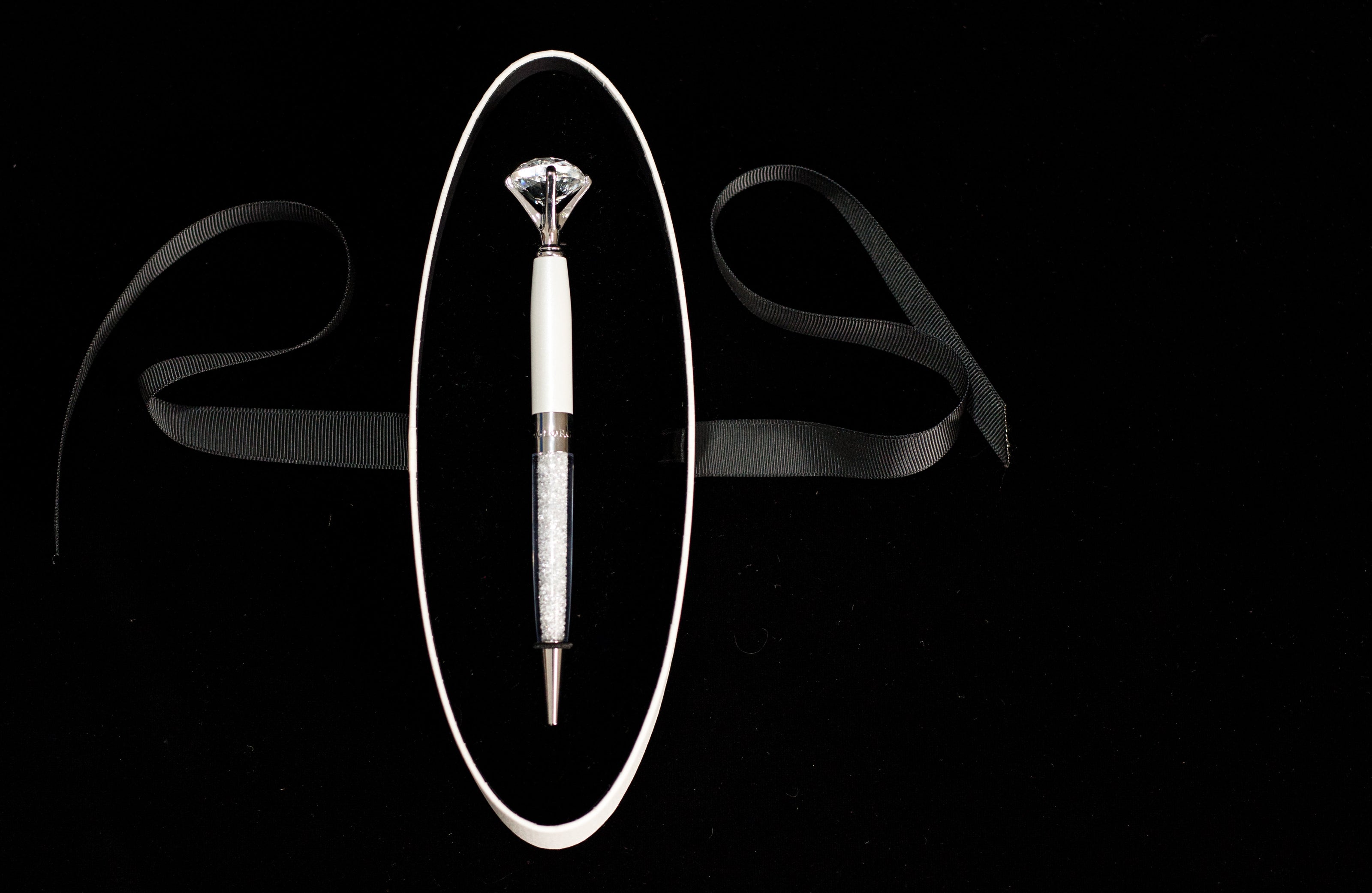 DIAMOND PEN ROSE GOLD / PEARL