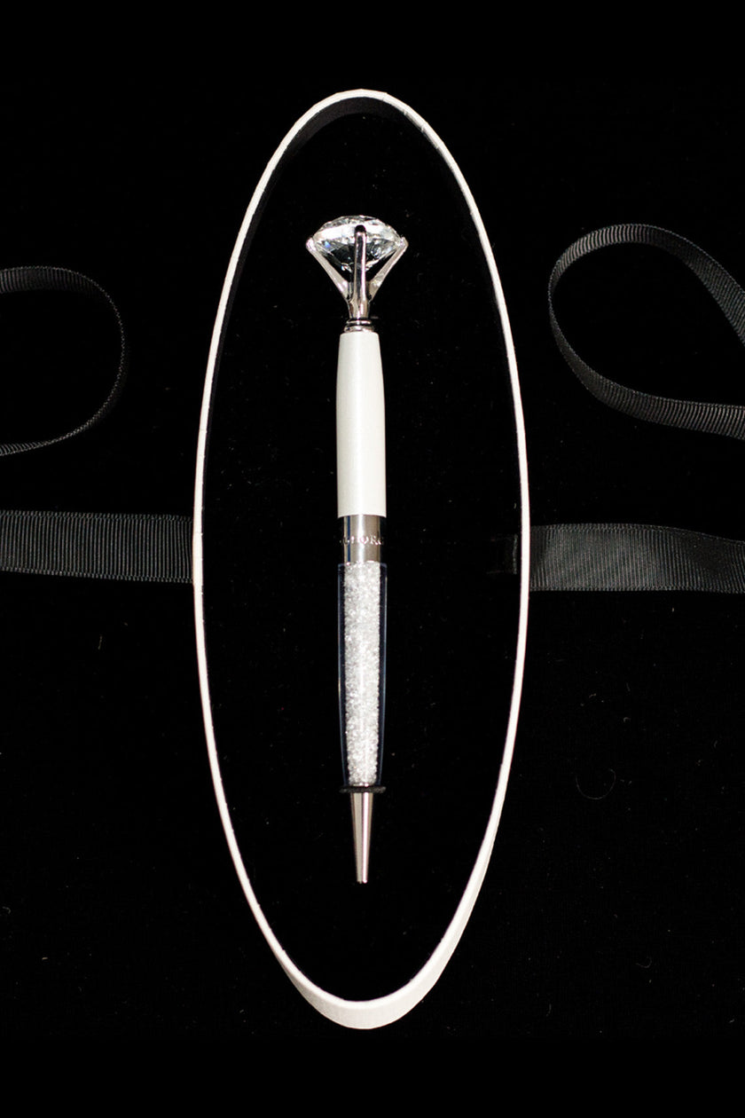 DIAMOND PEN SILVER / PEARL