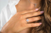 OVAL HALO RING
