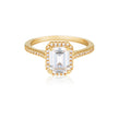 ICONIC BRIDAL VIOLET RING GOLD