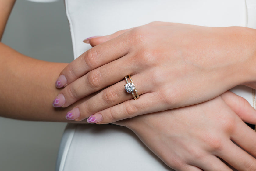 ICONIC BRIDAL ANNE BAND GOLD